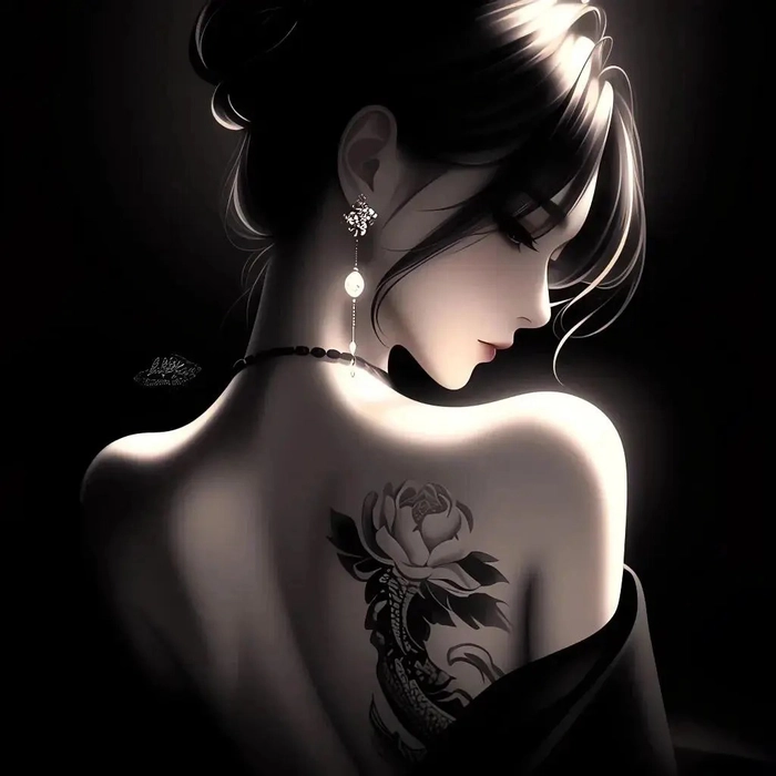 Ảnh gái anime che mặt đầy thần thái