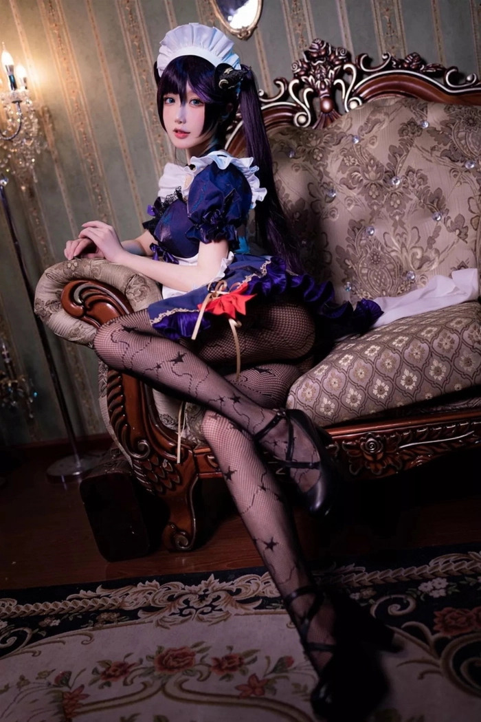 Ảnh gái cosplay hầu gái hot