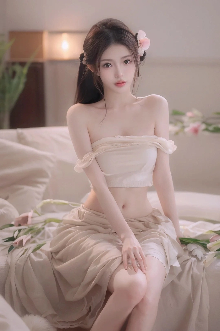 Ảnh gái xinh da trắng nổi bật
