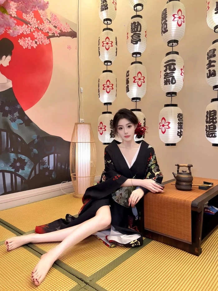 Ảnh girl mặc kimono