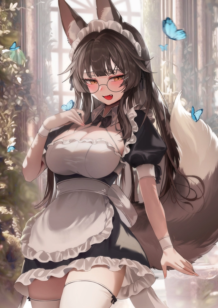 Ảnh hầu gái mèo anime cute