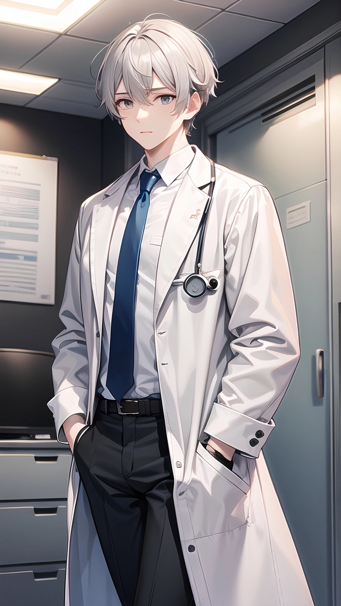 Ảnh hoạt hình bác sĩ anime siêu ngầu