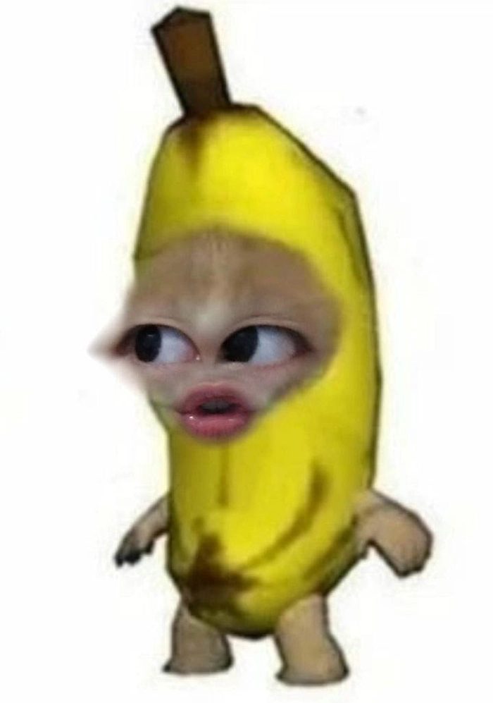 Ảnh meme mèo chuối gây sốt