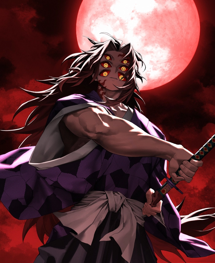 Ảnh nền Kokushibo Upper Moon đẹp