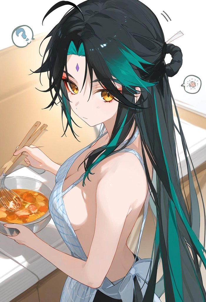 Ảnh nền Xiao Genshin gợi cảm