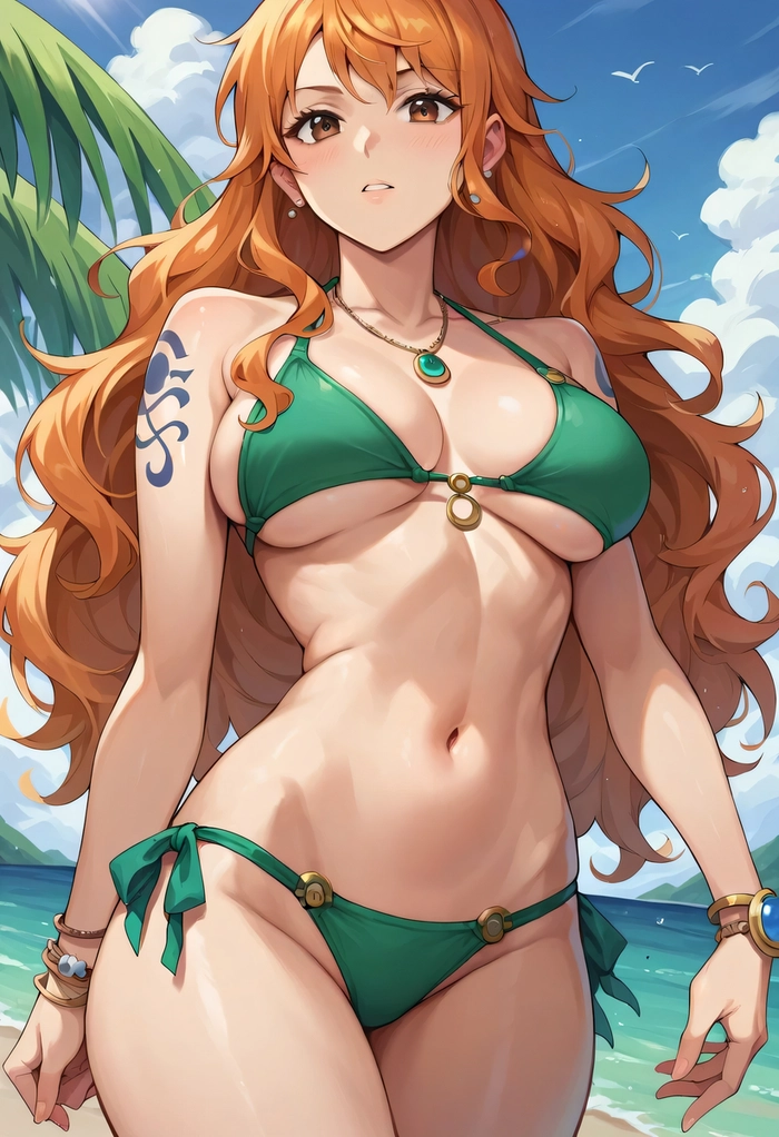 Ảnh nền anime Nami đẹp