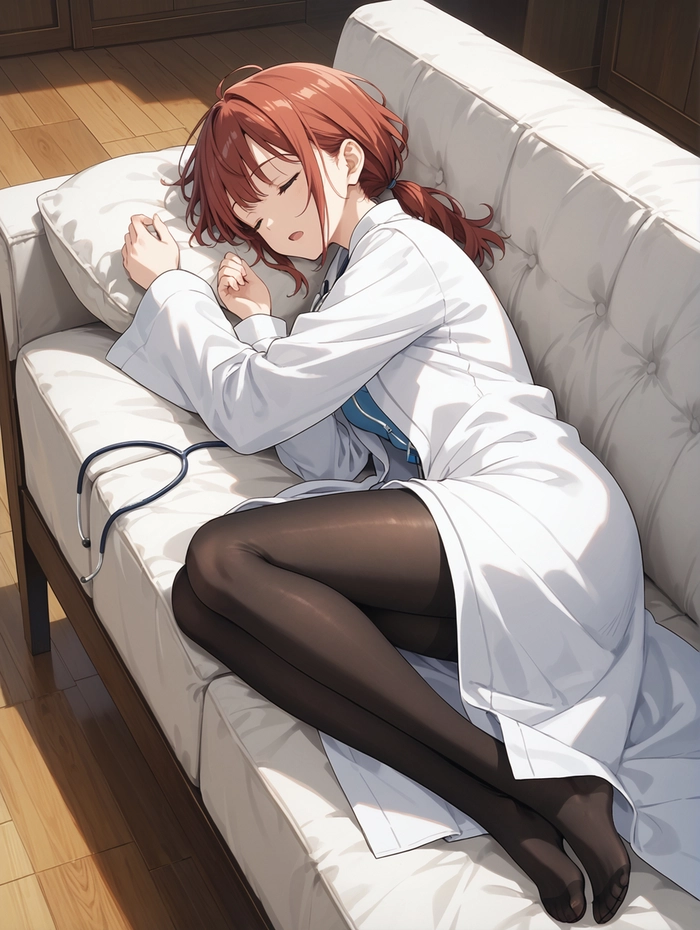 Ảnh nữ bác sĩ anime xinh đẹp