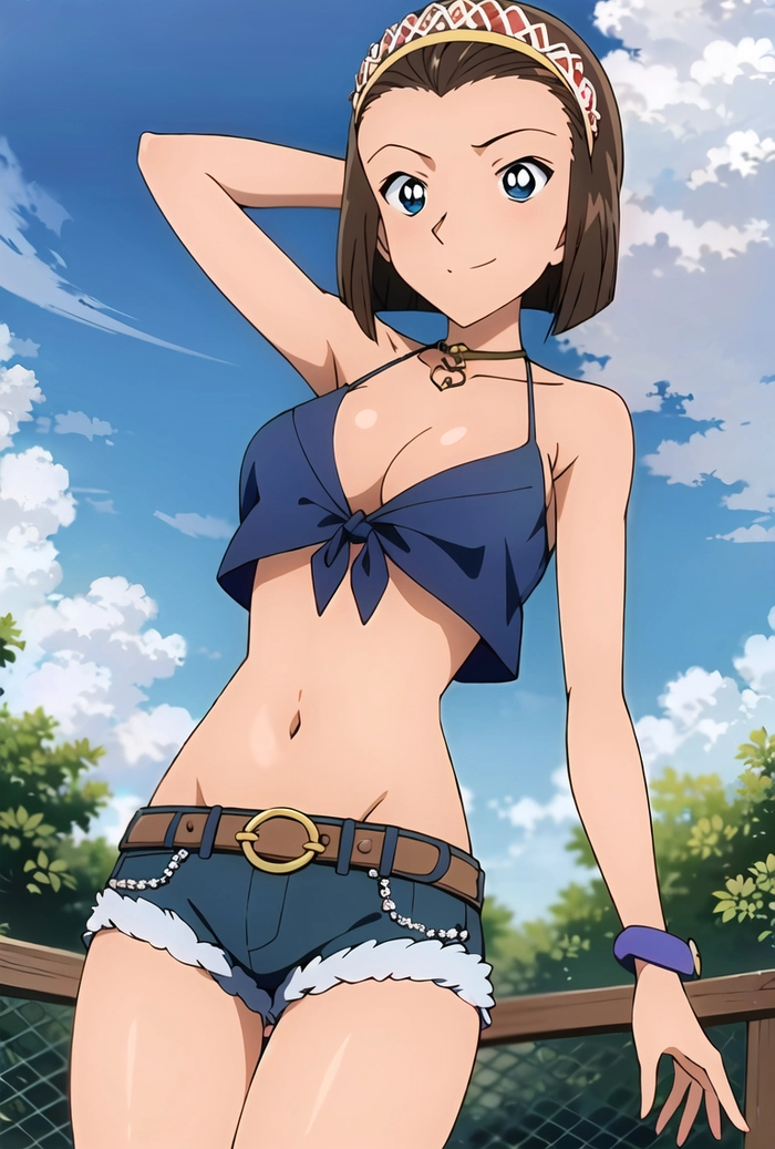 Ảnh sexy Suzuki Sonoko anime