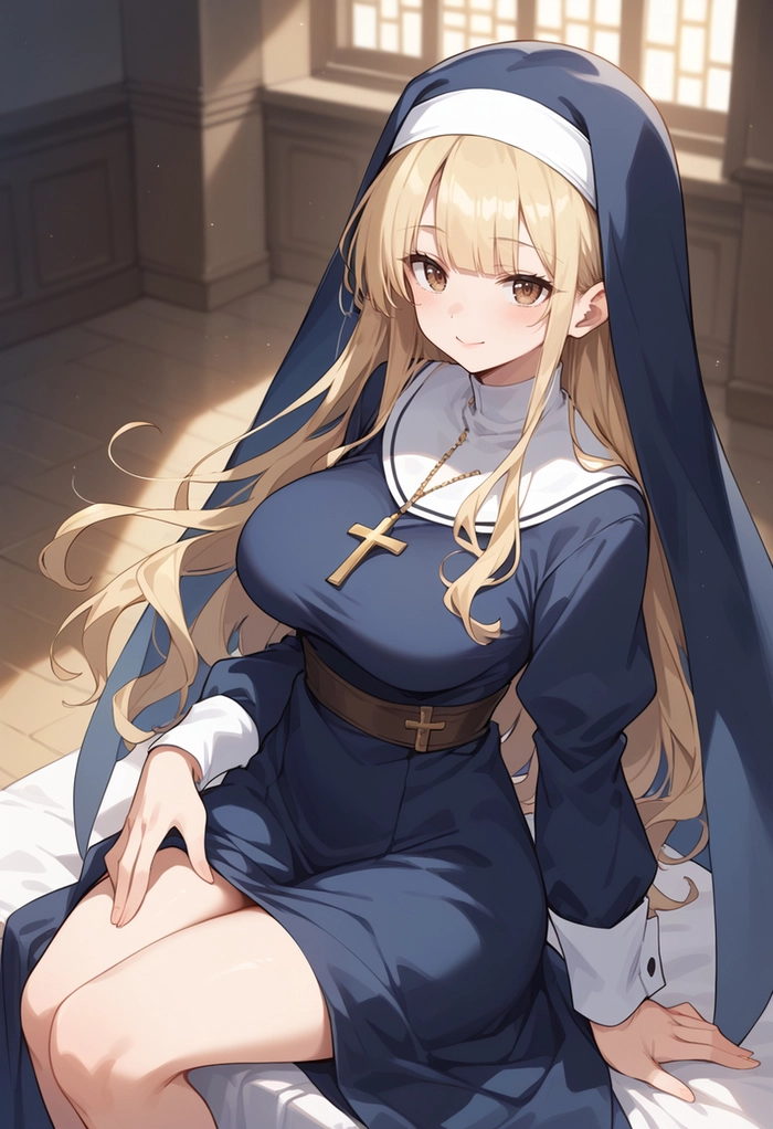 Anime nữ tu gợi cảm