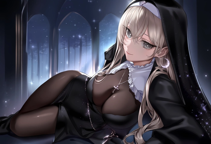 Anime nữ tu siêu sexy