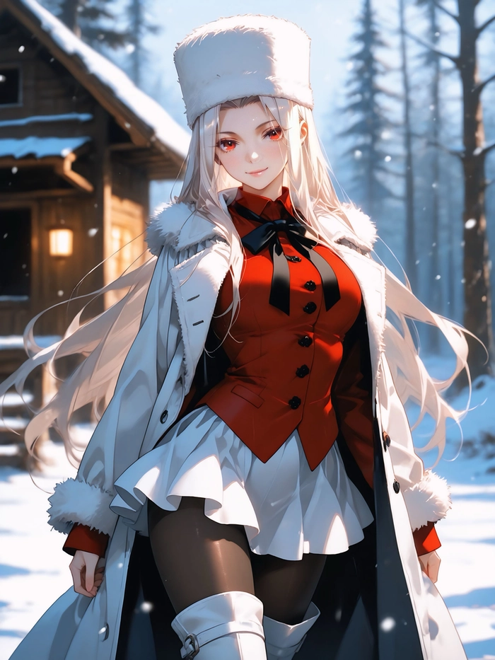 Anime sexy váy ngắn lung linh