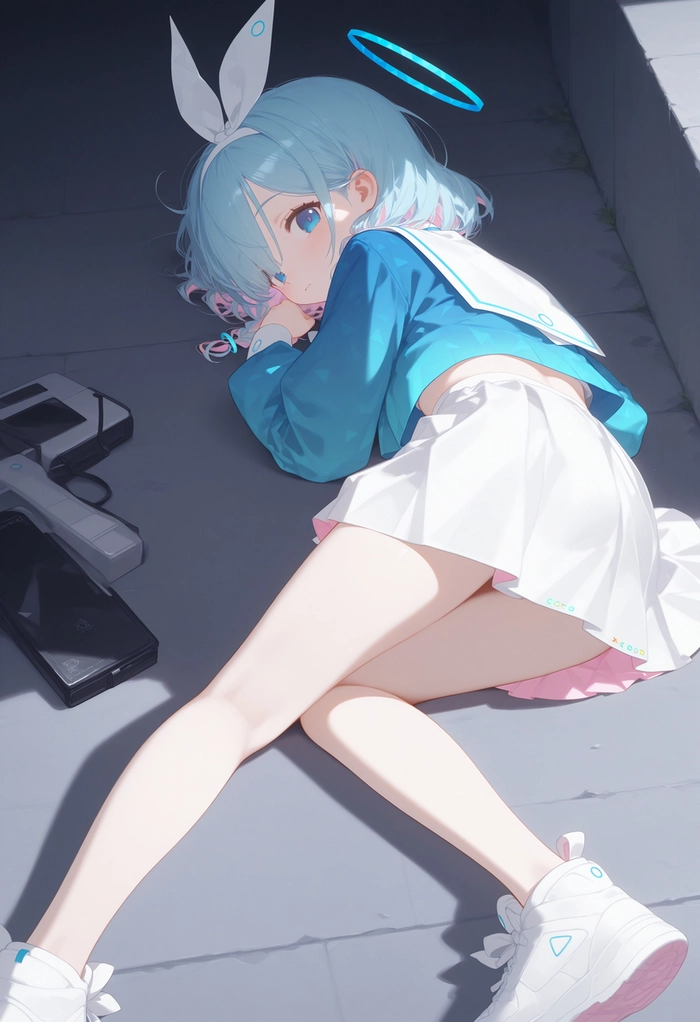 Arona anime thần thái sexy