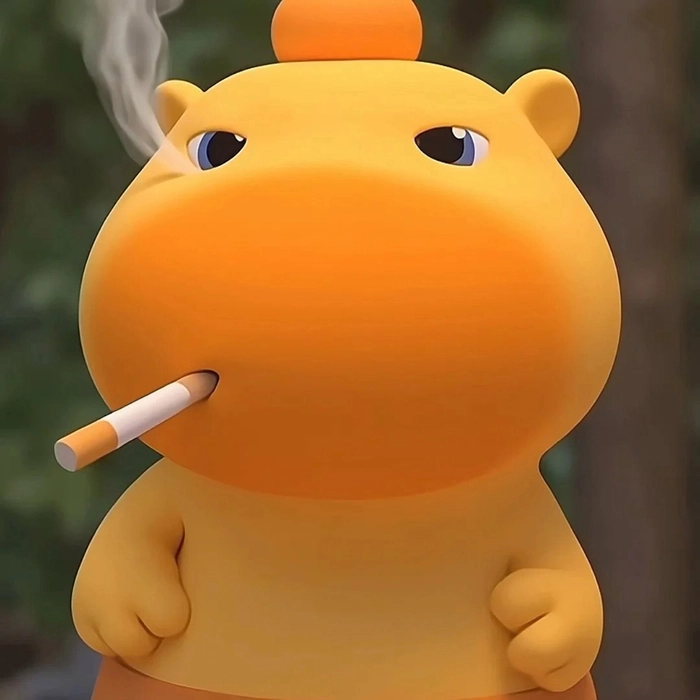 Capybara anime chibi