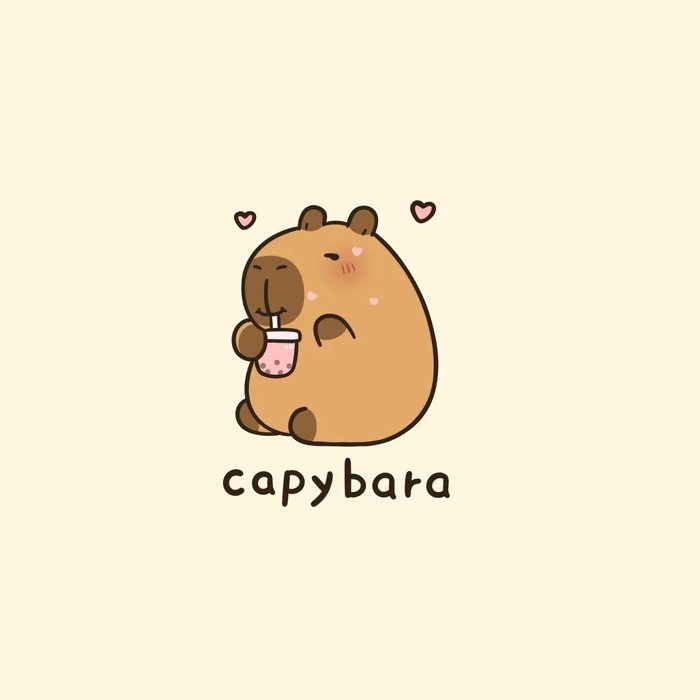 Capybara anime đáng yêu nhất