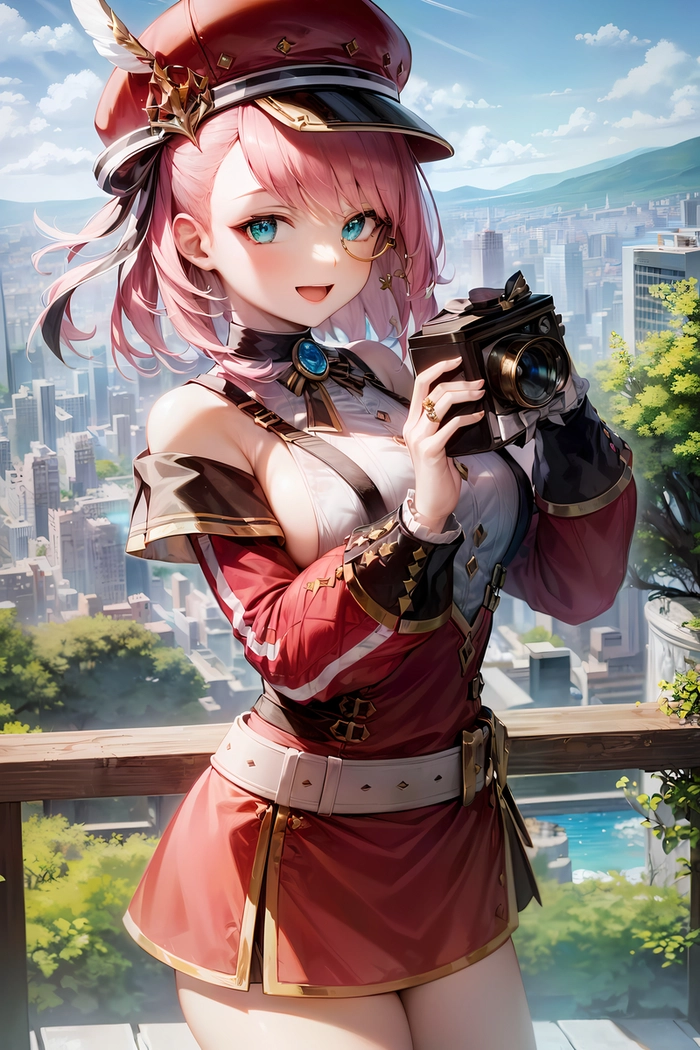 Charlotte Genshin mặc váy bó sát