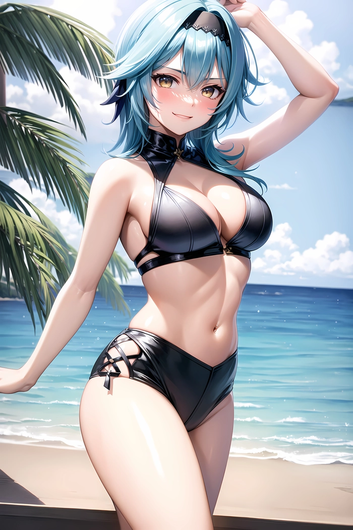 Eula genshin impact lạnh lùng sexy