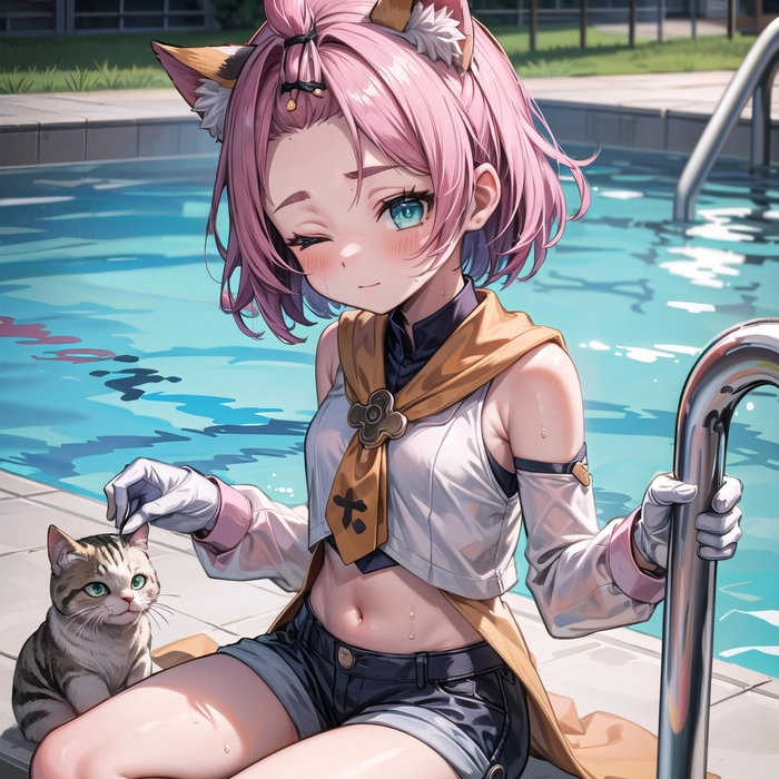 Fanart Diona Genshin gợi cảm