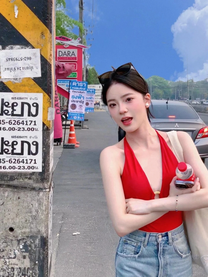 Gái xinh Thái Lan da trắng