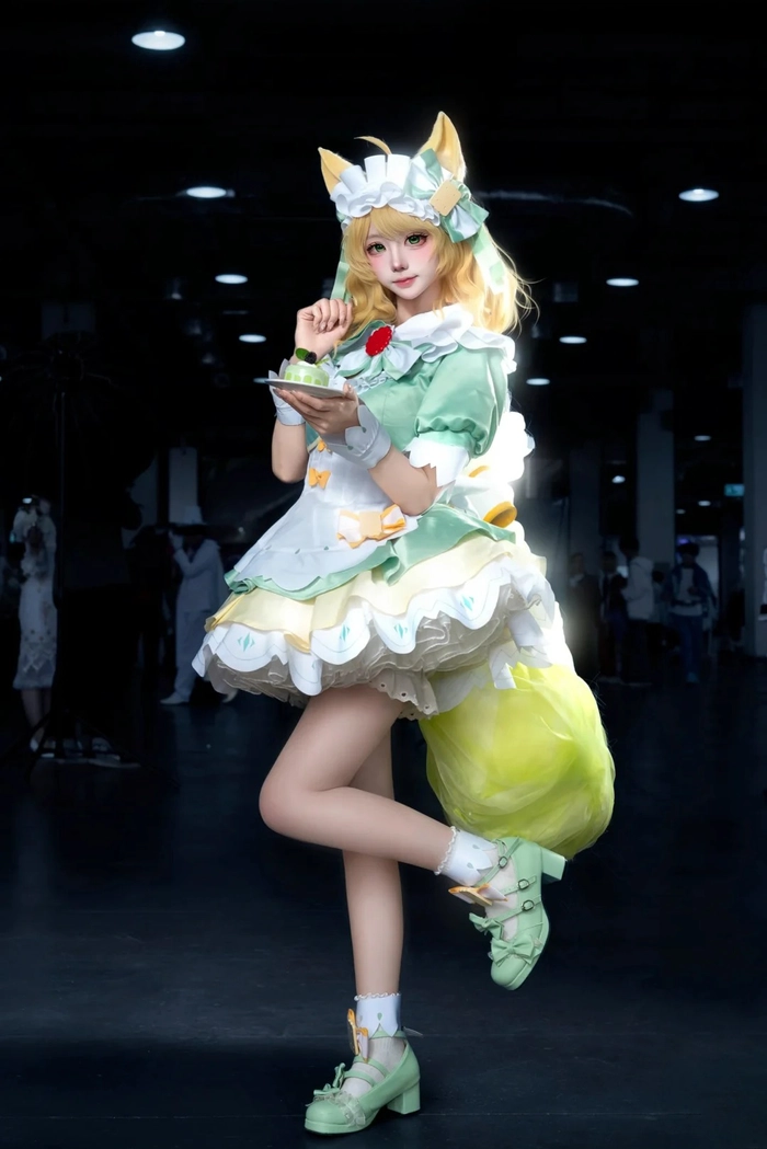 Gái xinh cosplay hồ ly siêu xinh
