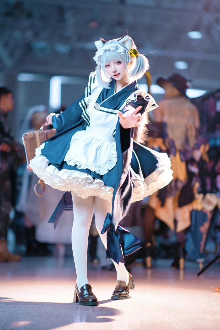 Gái xinh cosplay mèo mang phong cách anime