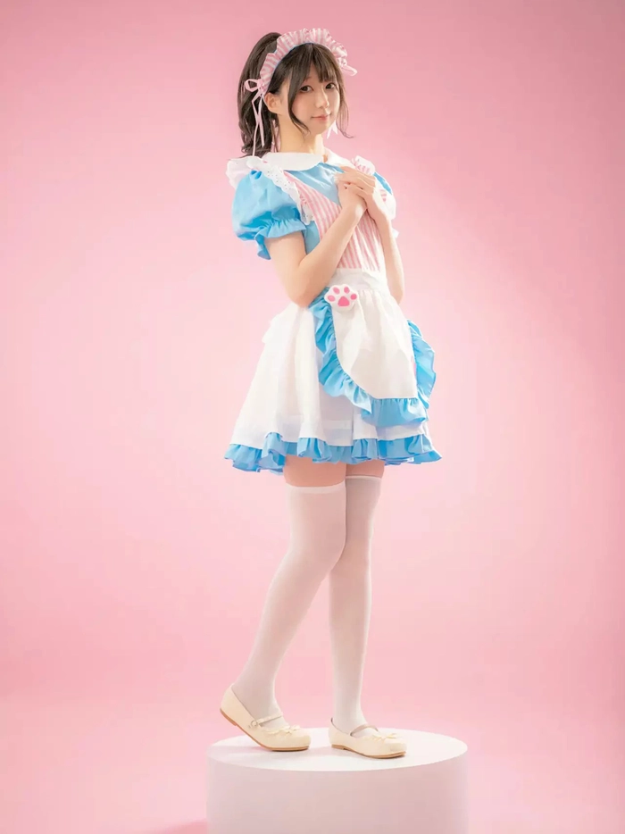Gái xinh mặc đồ hầu gái cute