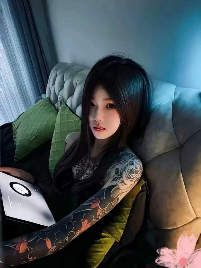 Gái xinh xăm trổ đẹp