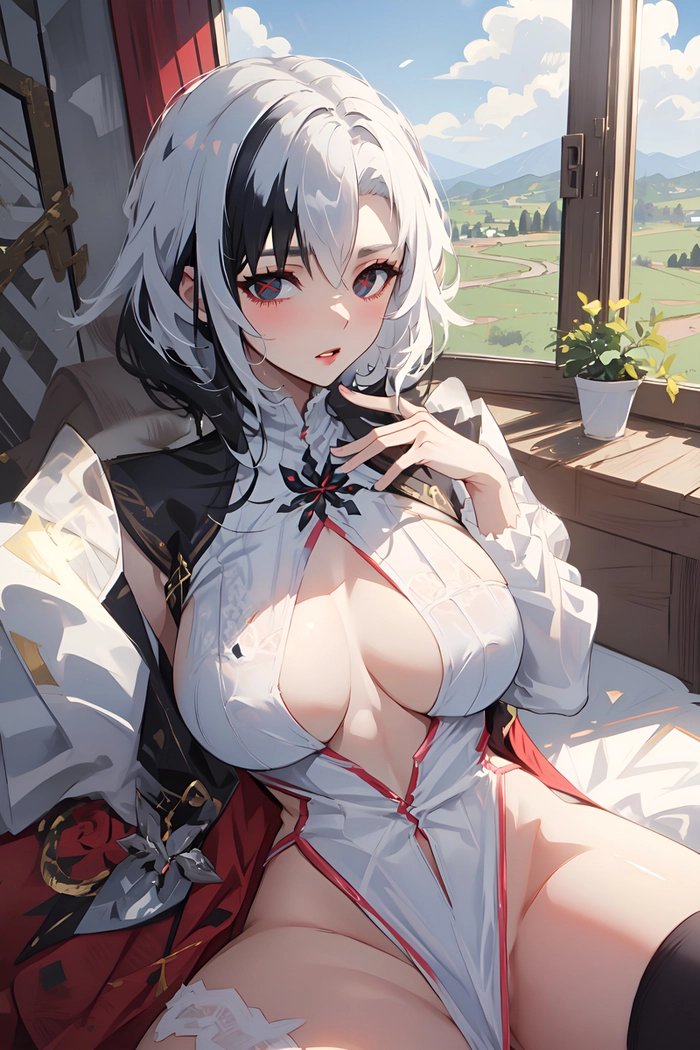 Genshin Impact Arlecchino sexy