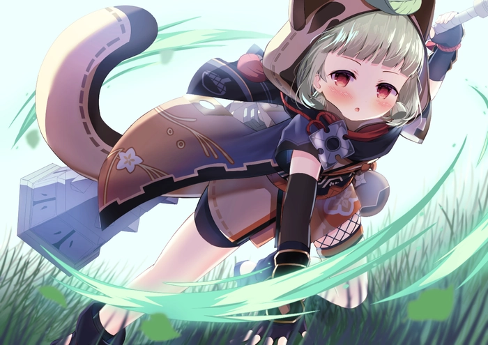 Genshin Impact Sayu chibi hở bạo