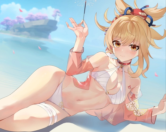 Genshin Impact Yoimiya bikini