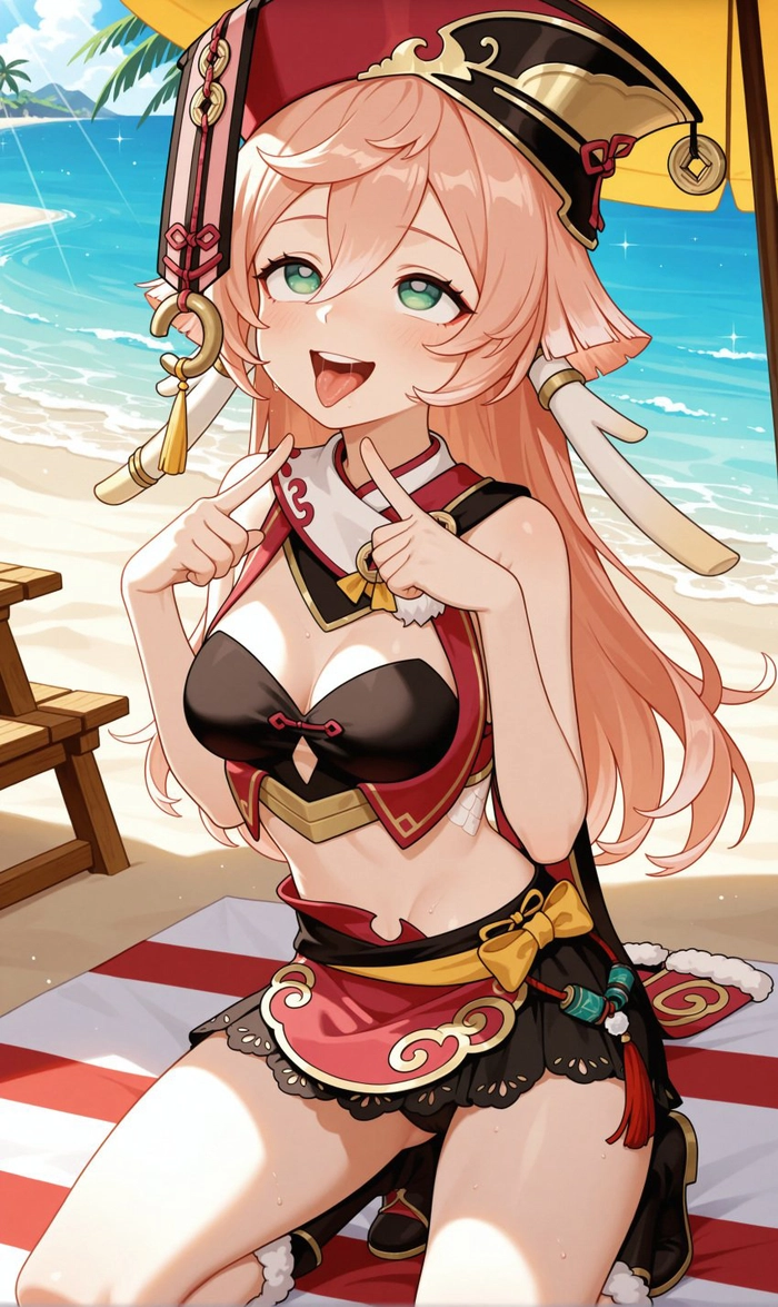 Genshin impact Yanfei fanart sexy