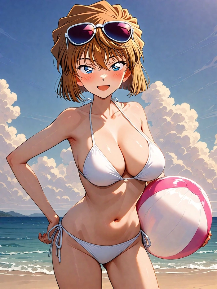 Haibara Ai ảnh bikini đẹp nhất