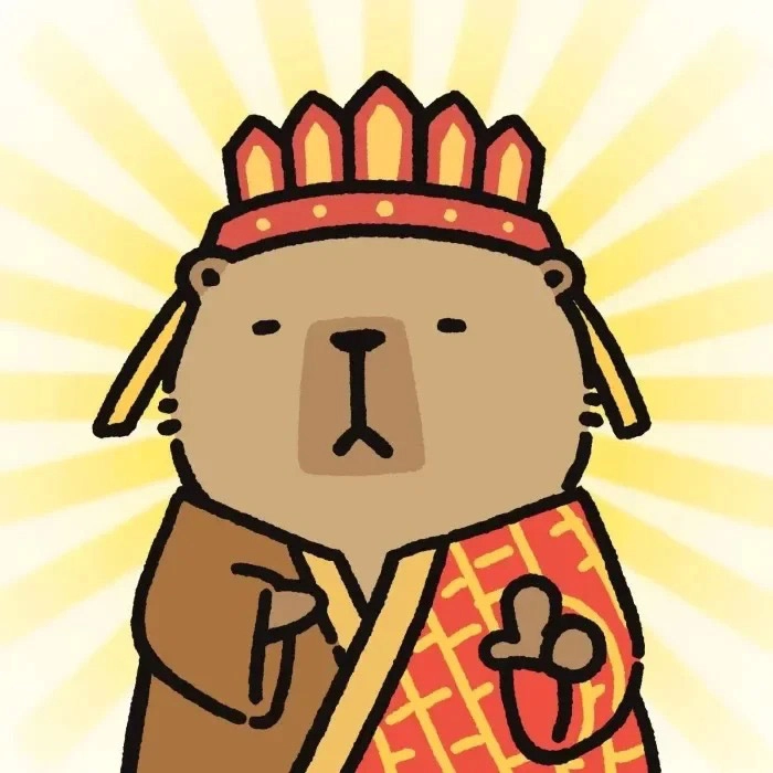 Hình Capybara anime kawaii