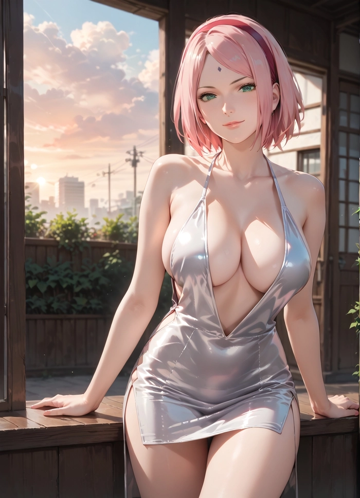 Hình Haruno Sakura thần thái sắc sảo