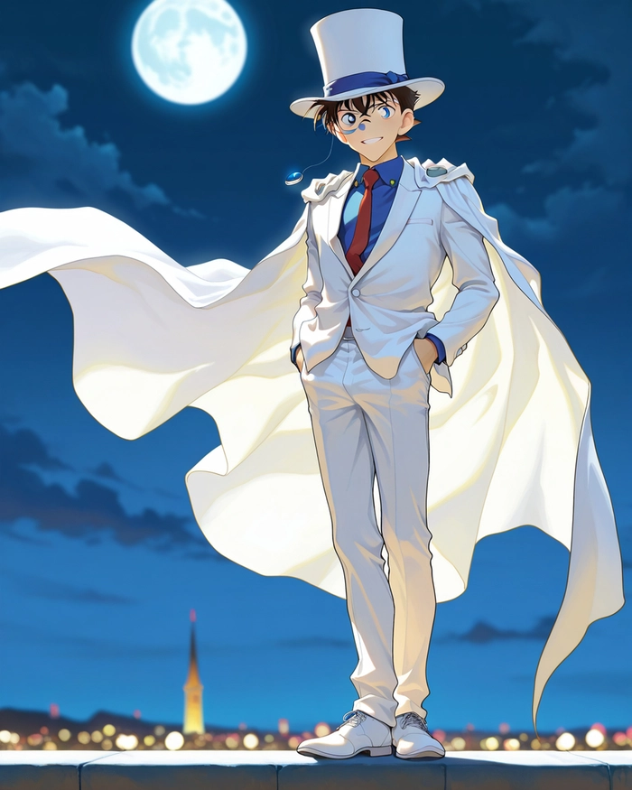 Hình Kaito Kid bí ẩn