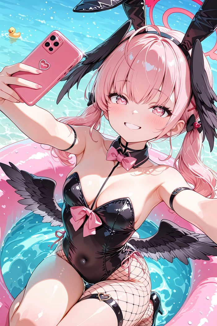 Hình Koharu Blue Archive anime tạo dáng sexy
