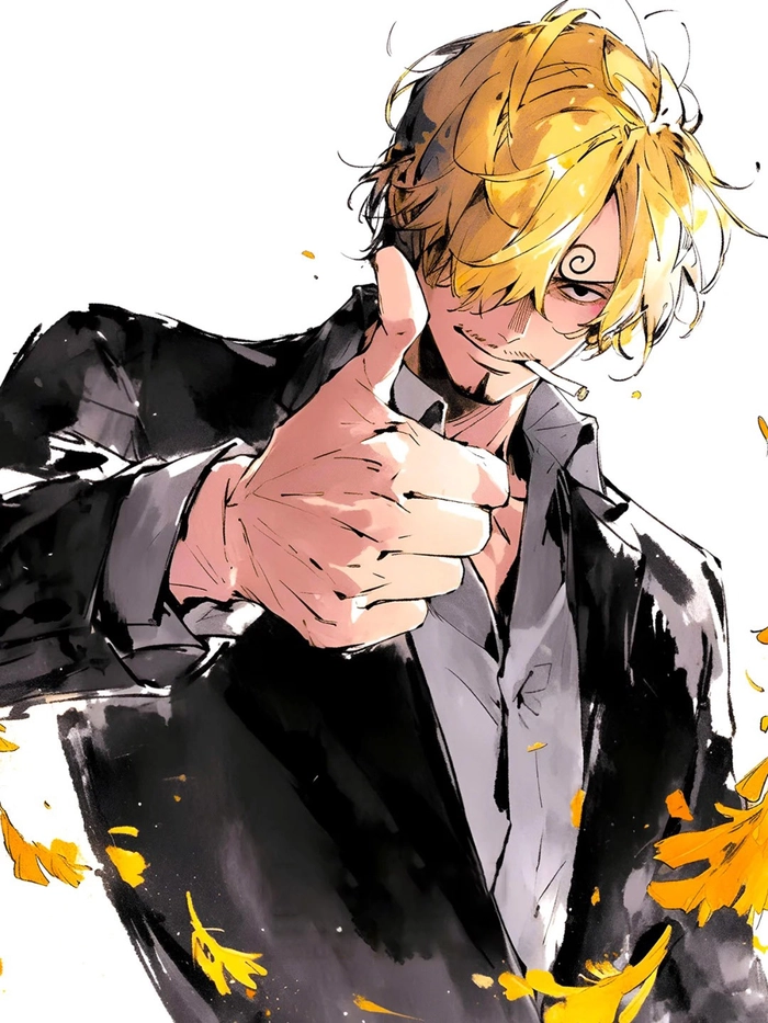 Hình Sanji ngầu và mạnh mẽ