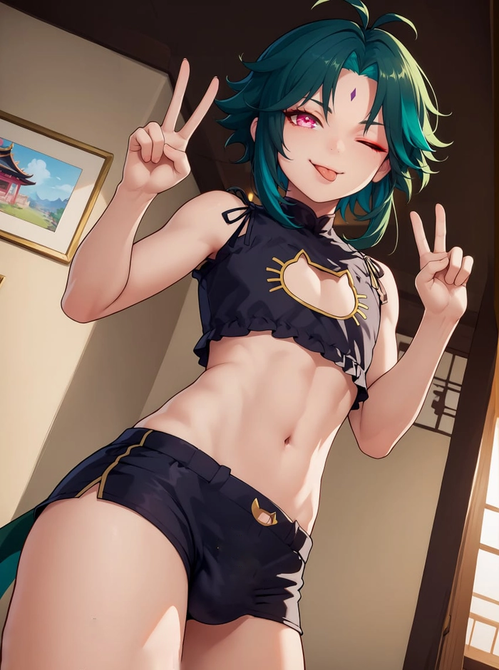 Hình Xiao Genshin Impact loli quyến rũ