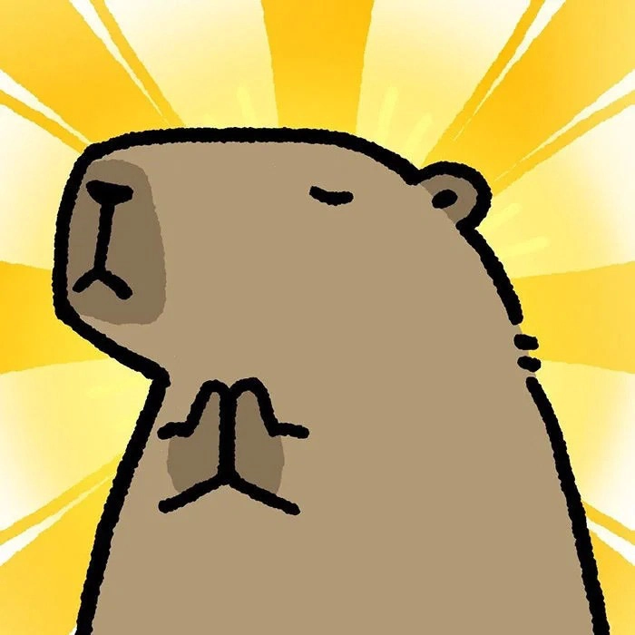 Hình ảnh Capybara cute chill