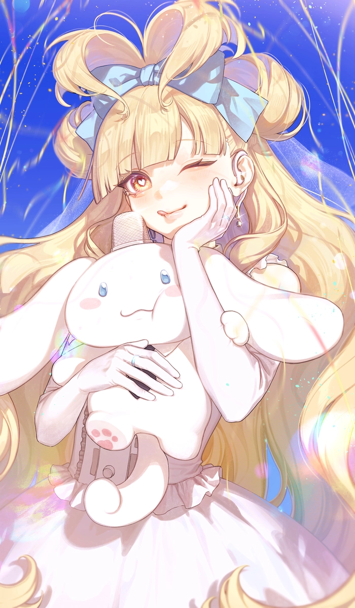 Hình ảnh Cinnamoroll anime nhẹ nhàng dễ mến