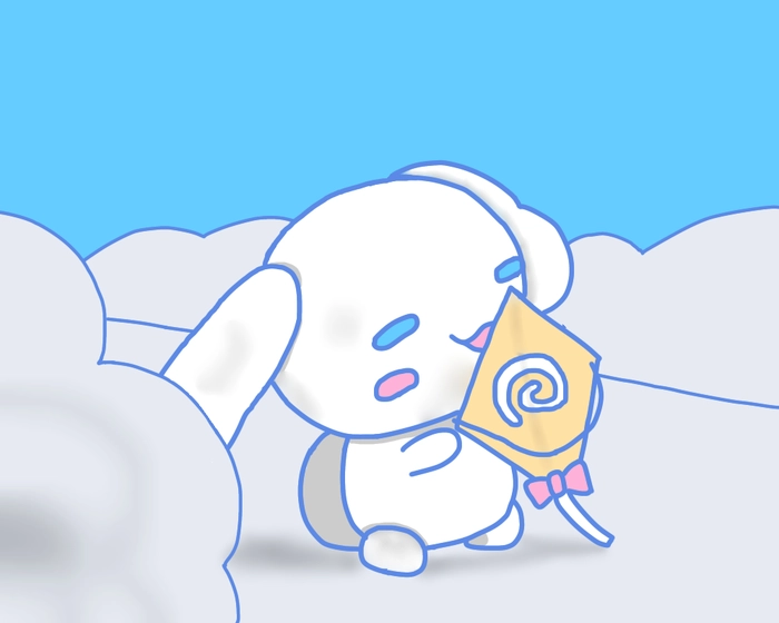 Hình ảnh Cinnamoroll cute chibi đáng yêu hết cỡ