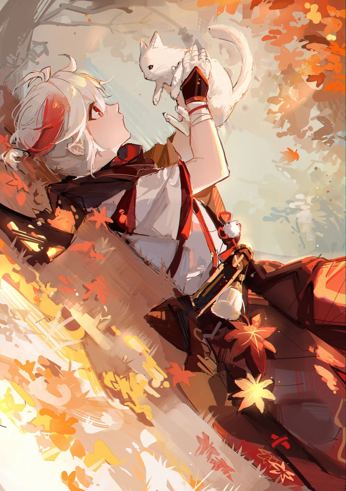 Hình ảnh Kazuha Genshin Impact anime