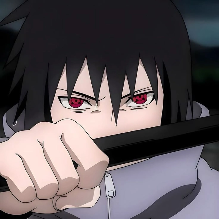 Hình ảnh Sasuke ánh mắt sắc bén