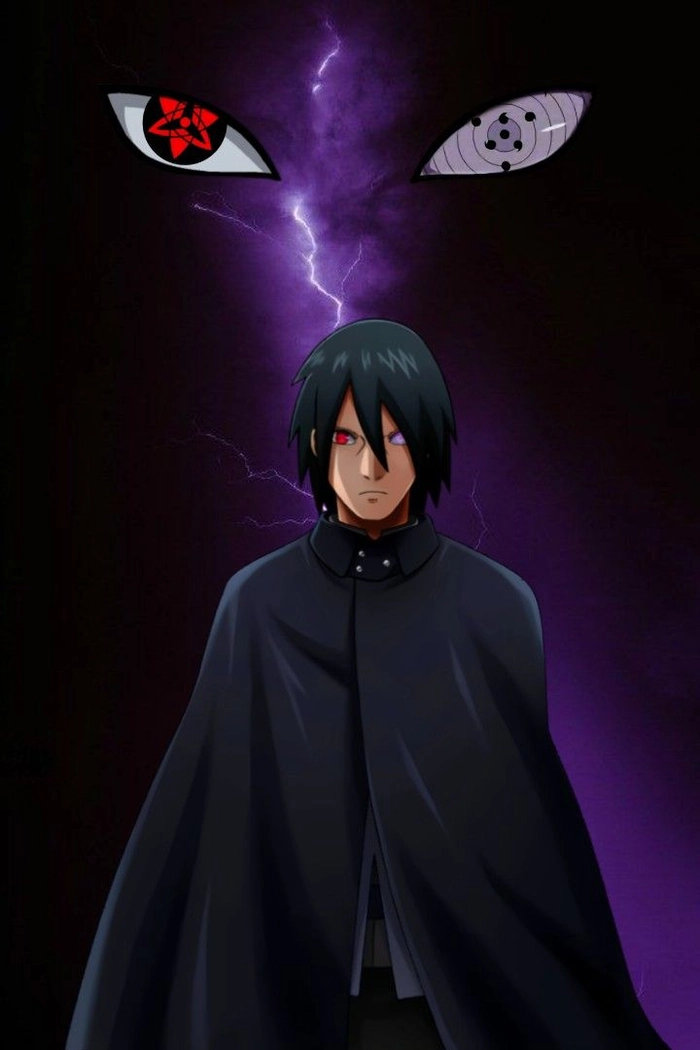 Hình ảnh Sasuke ngầu khi đứng một mình