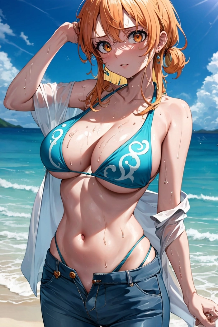 Hình ảnh anime Nami dễ thương