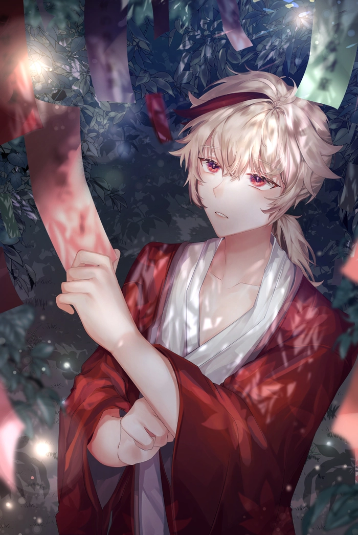 Hình ảnh cute Kazuha Genshin