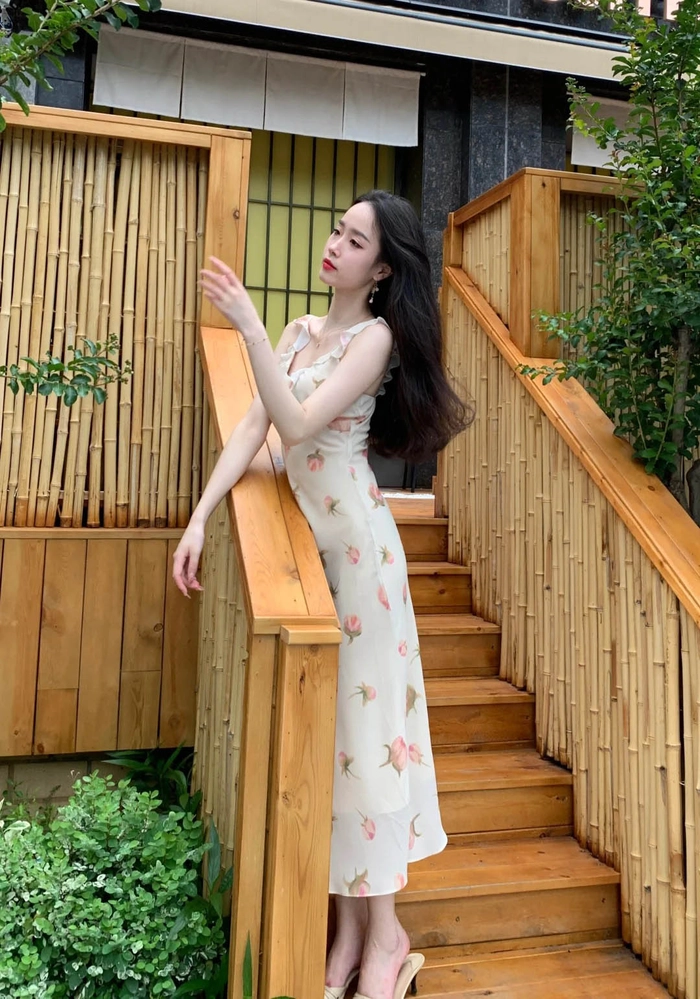 Hình ảnh gái xinh tóc dài