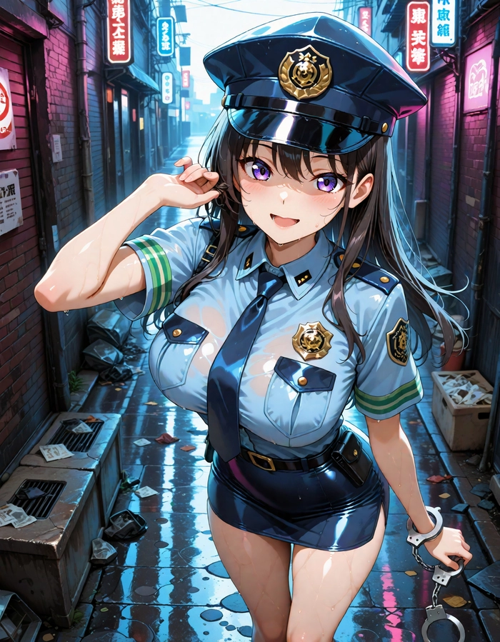 Hình ảnh nữ cảnh sát anime cuốn hút nhất