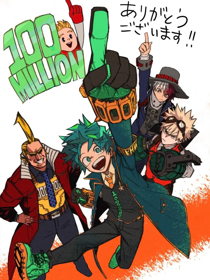Hình anime Học Viện Anh Hùng Midoriya