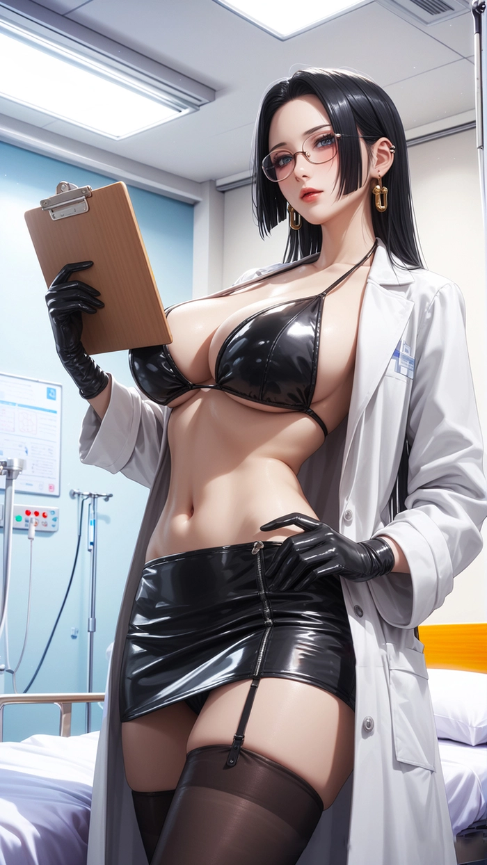 Hình bác sĩ anime nữ nóng bỏng