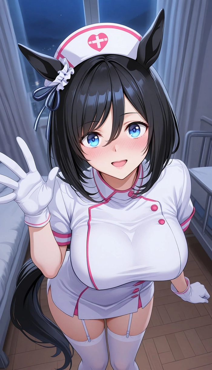 Hình cosplay anime y tá cute